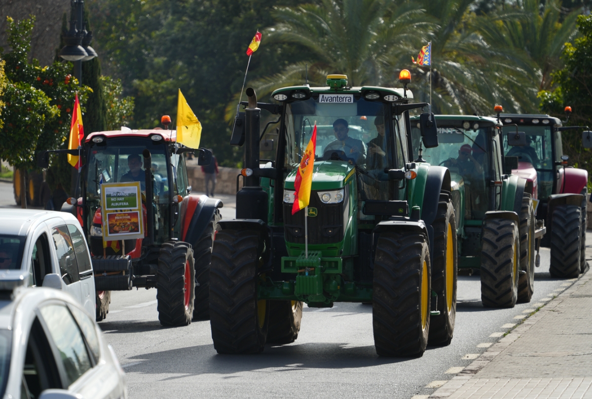 La indignación del campo valenciano contra Mercosur explota en la calle y el sector pide un 