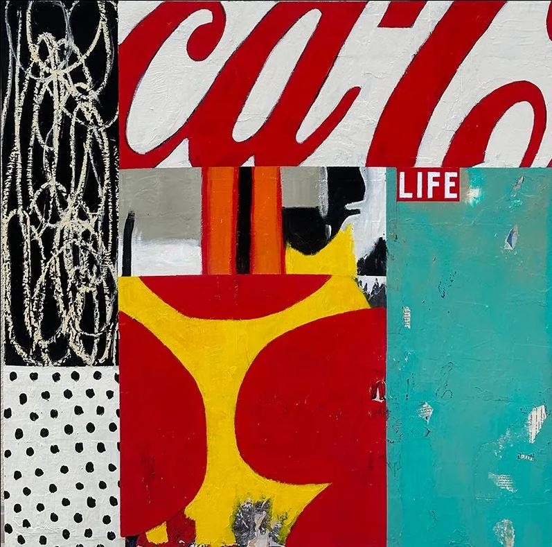 Trozos de realidad para la obra pop de Carmen Casanova: expone 'Cartografías del Fragmento' en Santomera