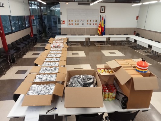 La Mancomunidad Camp de Túria entrega material deportivo a los clubes y entidades de las ligas comarcales