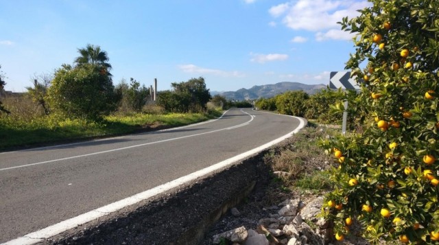 Mejoran la CV-679 entre Almoines y l'Alqueria de la Comtessa con la construcción de la variante de Rafelcofer