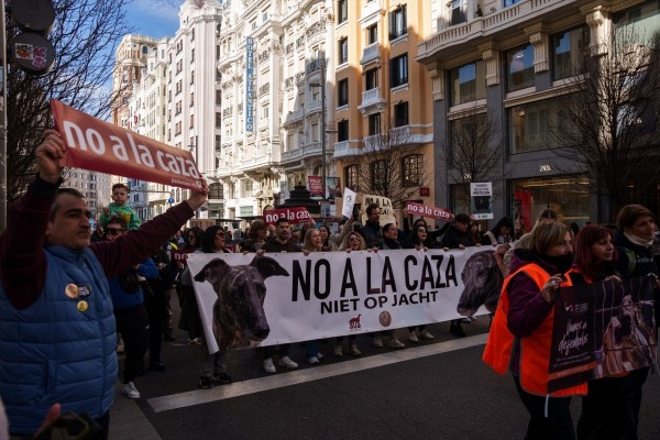 Convocadas manifestaciones contra la caza el domingo en València, Alicante, Castelló y el resto de España