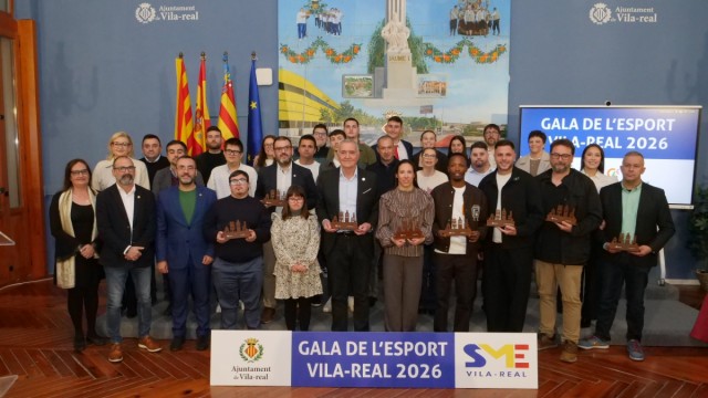 Vila-real celebra la Gala del Deporte en reconocimiento al compromiso del tejido deportivo de la ciudad