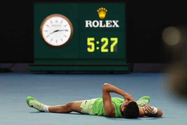 Alcaraz lleva un 15-1 en partidos resueltos en cinco sets y nadie le remontó un 2-0
