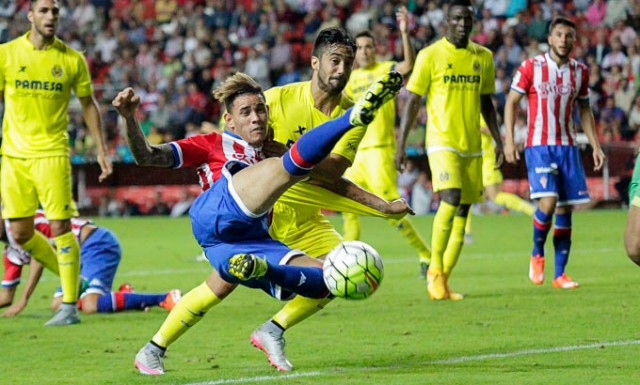 Un empate y una victoria del Villarreal en sus últimas dos visitas a Gijón
