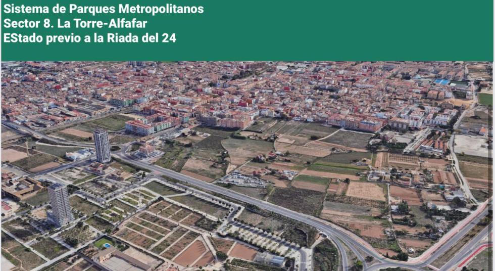 La Generalitat impulsa el sector 8 de los Parques Inundables que creará entre Alfafar y La Torre un espacio el doble de grande que los Jardines de ...