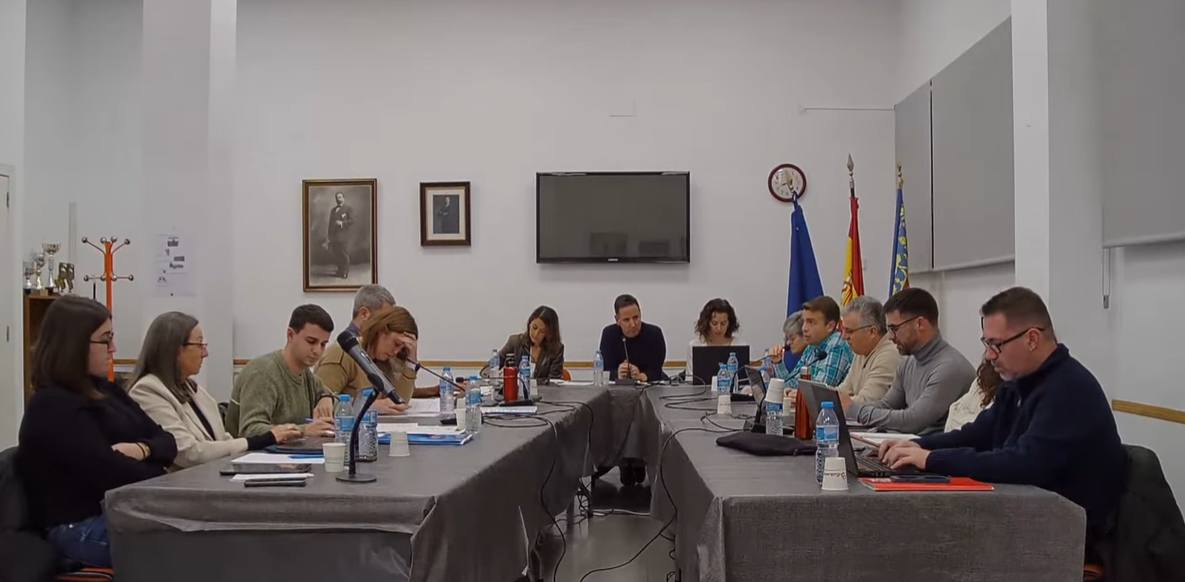 Pleno del Ayuntamiento de Foios.