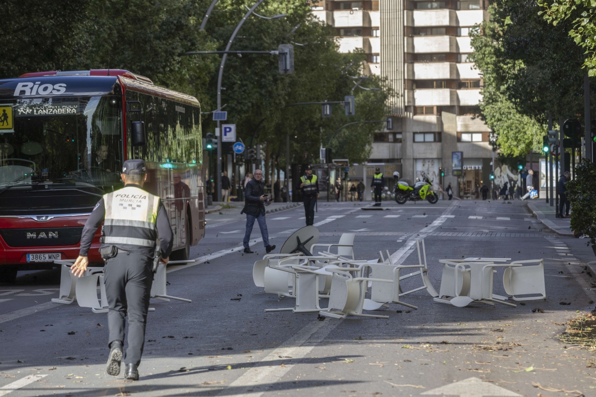 El fuerte viento vuelve este sábado a toda la Región de Murcia, con rachas de hasta 70 km/h