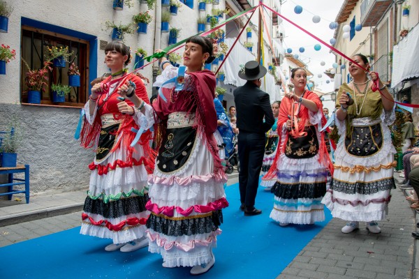 Les Gitanetes del Gremi de la Joventut tanquen el 55 Sexenni de Morella
