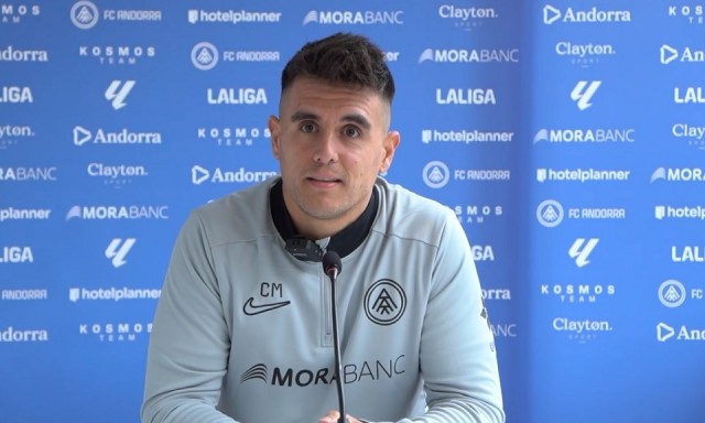 Carles Manso, técnico del Andorra: 