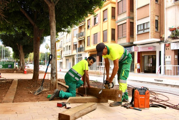 Castelló encara el final de las obras de la ZBE en las calles Lluís Vives, Temprado y 1ª fase de Trinidad