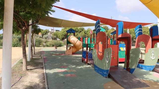 Benidorm instalará nuevas zonas de sombra en los parques infantiles de la ciudad