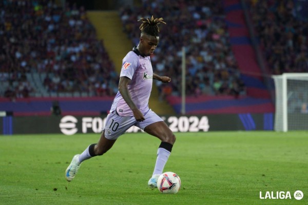 Nico Williams y Yuri, fuera del grupo a 48 horas de recibir al Valencia