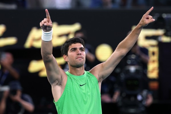 Alcaraz sale de Australia siendo más líder en la clasificación ATP, con 3.350 puntos sobre Sinner