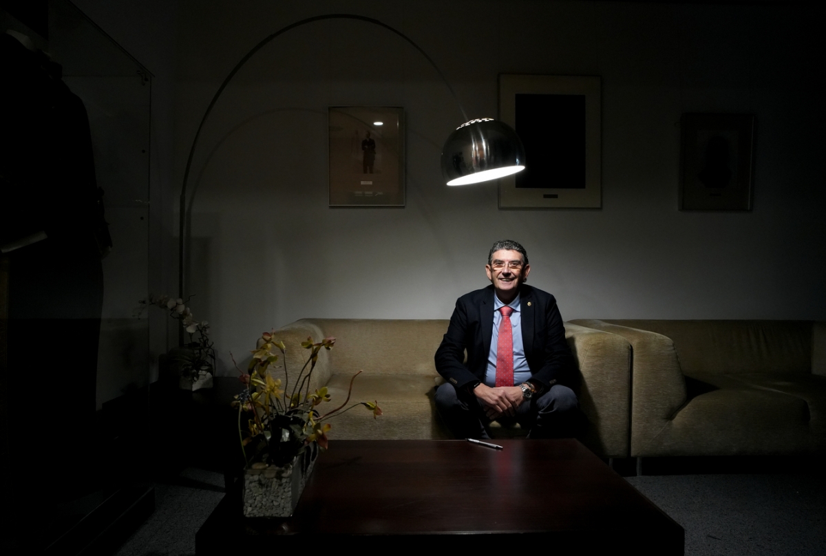 Daniel Javaloyas, decano del Colegio Oficial de Ingenieros Industriales de la Comunitat.