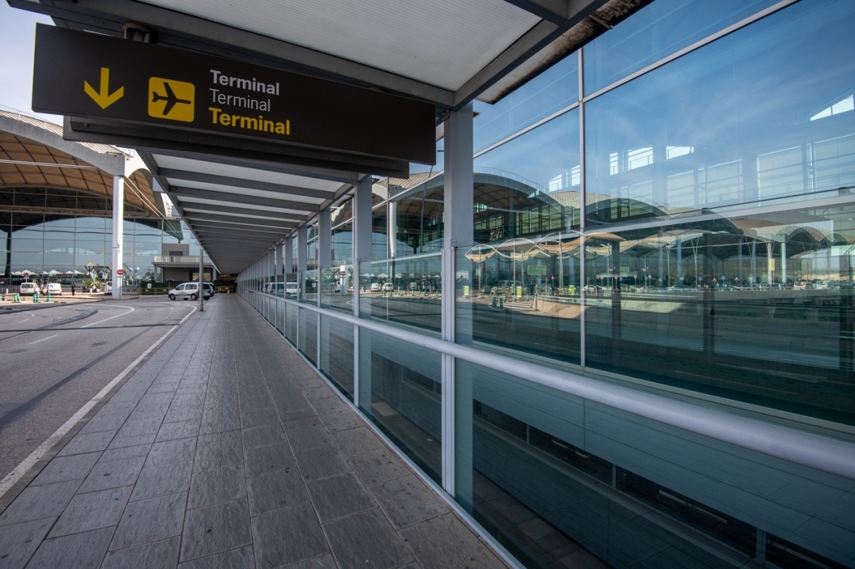 La terminal de pasajeros del aeropuerto de Alicante-Elche. 