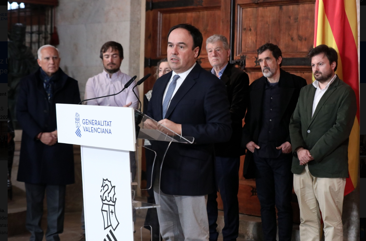 Pérez Llorca exige al Gobierno las competencias de costas tras las consecuencias del temporal Harry