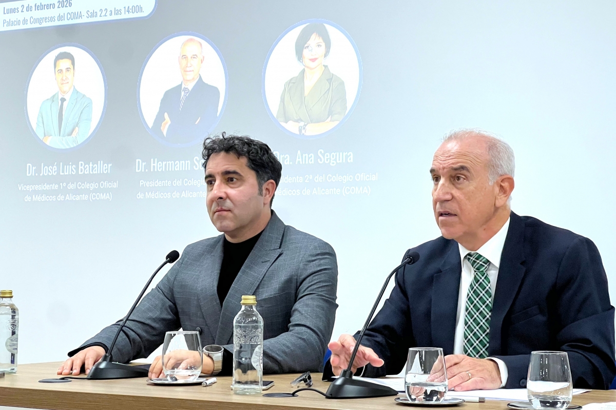 José Luis Bataller y Hermann Schwarz