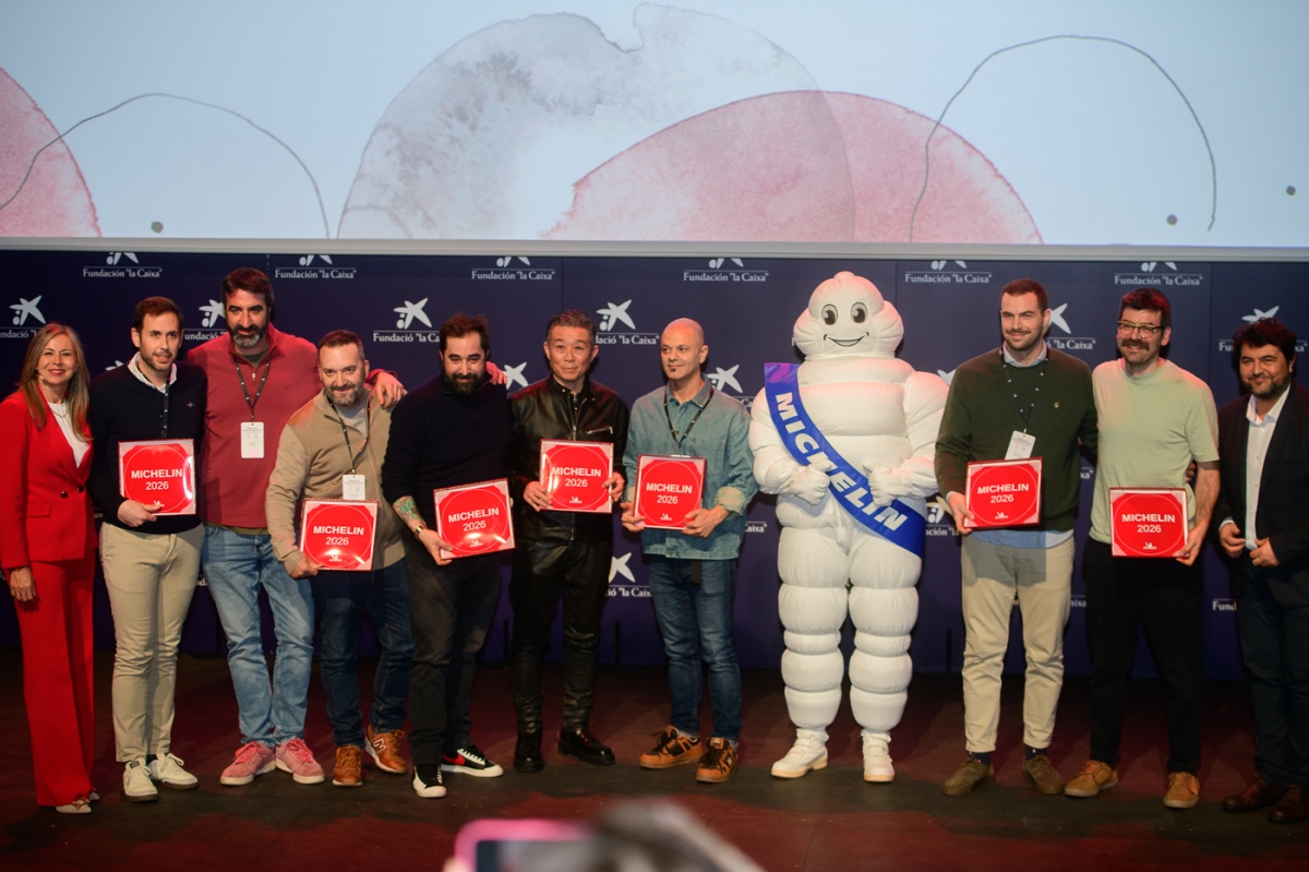 Entrega de las placas de la Guía Michelin 2026