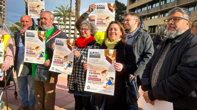 Sindicatos y colectivos convocan una manifestación este viernes en Murcia por la vivienda y las pensiones