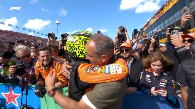 El británico Lando Norris se recupera de una mala salida y gana en Zandvoort