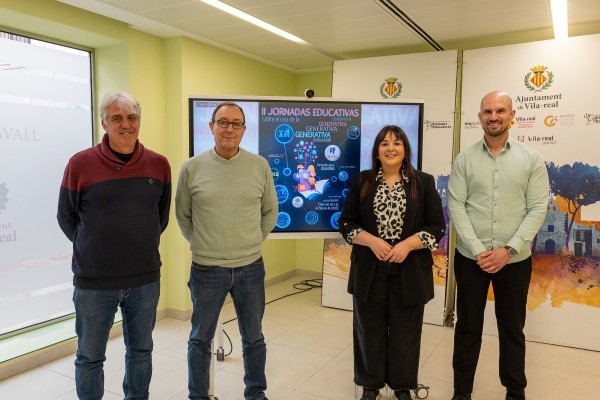 Vila-real organitza la segona jornada educativa sobre l'ús de la IA generativa dirigida als docents