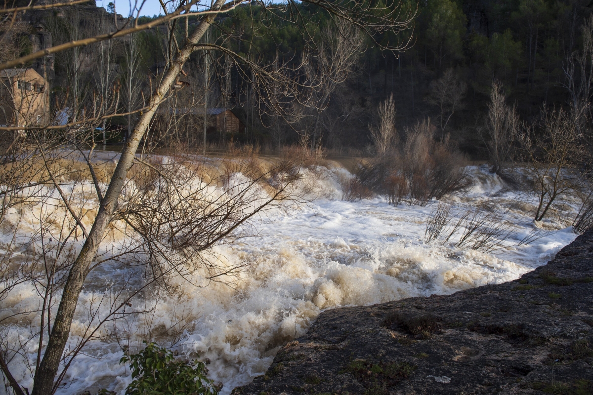 Alzira plantea a la CHJ crear corredores fluviales para facilitar la salida del agua hacia el mar