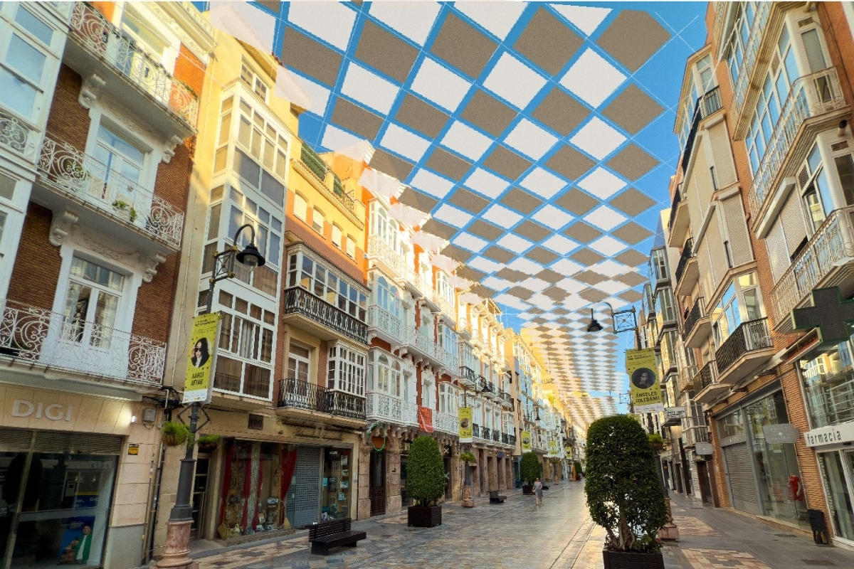 Cartagena encarga a la UPCT el anteproyecto para ampliar el Plan Sombra entre el Icue y la plaza San Sebastián