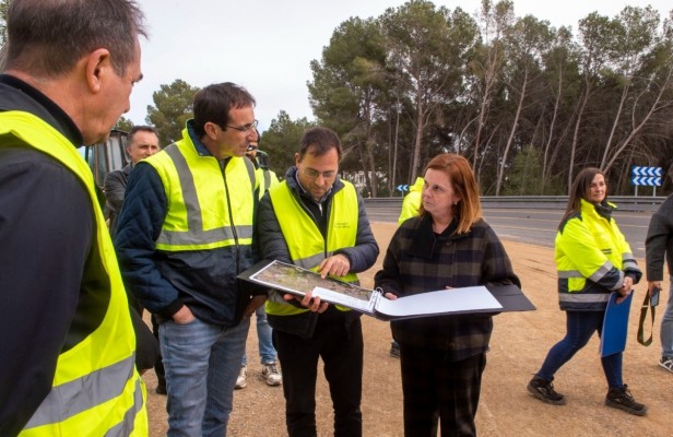 La Diputació invierte dos millones en la mejora de la seguridad vial de la CV-336 en l'Eliana
