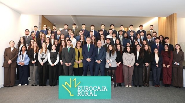 Eurocaja Rural incorpora a 104 estudiantes universitarios para realizar prácticas en la Entidad