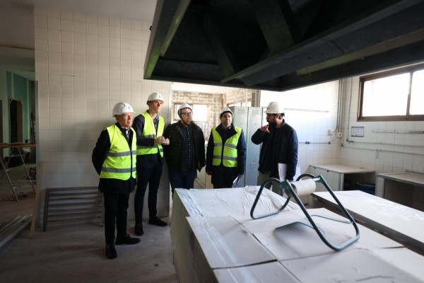 Las obras del IES Jaume I y CEE Hortolans de Burriana, avanzan: su finalización más cerca