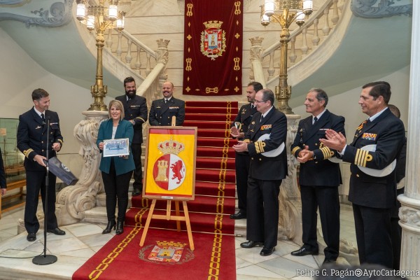 El Ayuntamiento de Cartagena creará y donará la Bandera de Combate del S-81 Isaac Peral