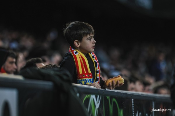 La eliminatoria de Copa del Rey entre Valencia CF y Athletic, en imágenes