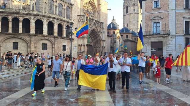 València se une a la conmemoración del Día de la Independencia de Ucrania
