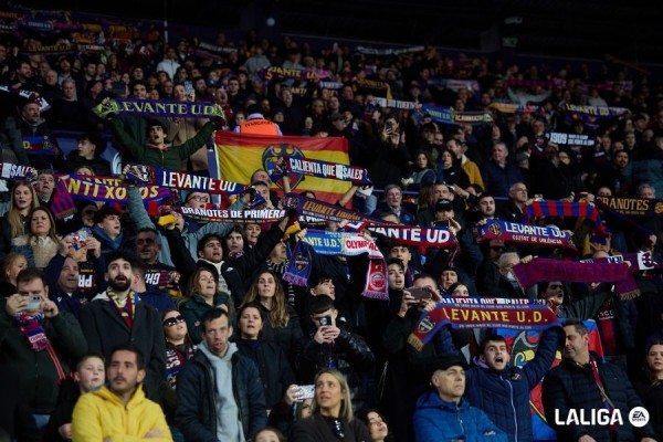 El Levante, con 20.948 abonados, se queda a medio millar de su récord histórico