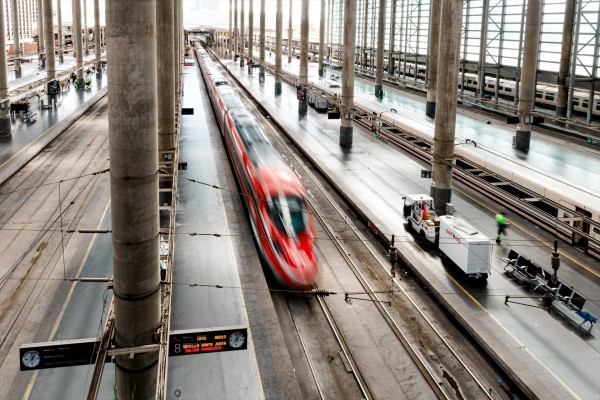 Transportes fija servicios mínimos en la huelga de trenes del 73% en la alta velocidad y 21% en mercancías