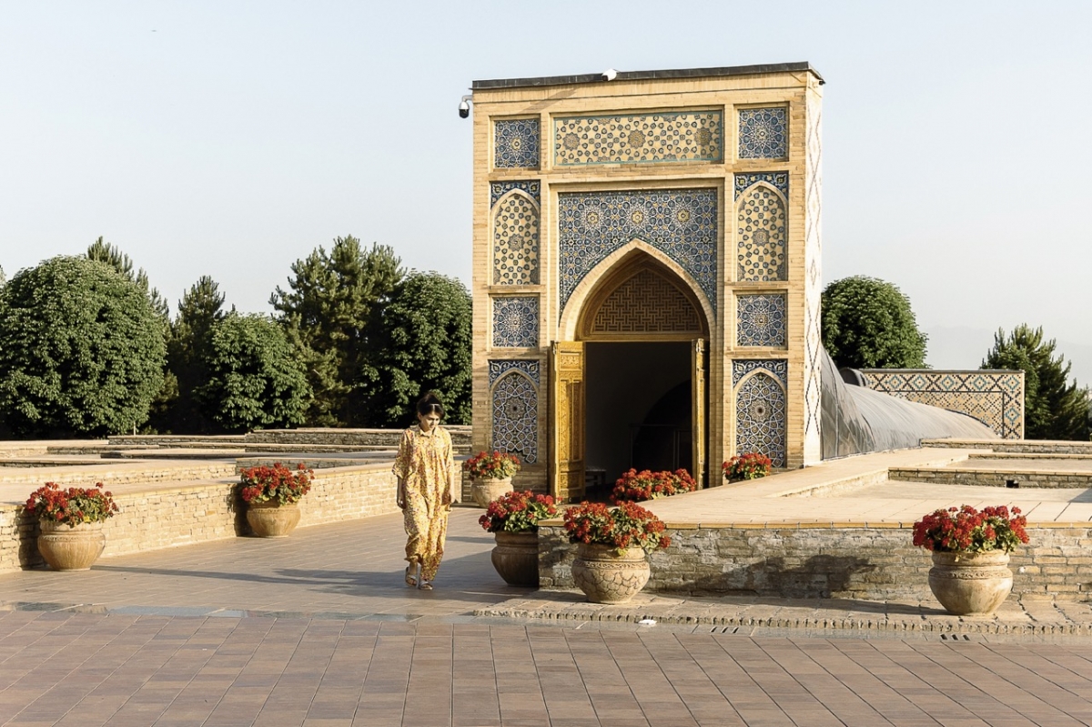 El observatorio de Ulugbek, a las afueras de Samarcanda - Olga Briasco El observatorio de Ulugbek, a las afueras de Samarcanda