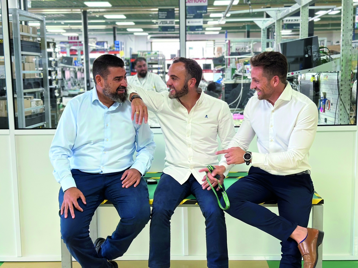 Equipo de Éxxita, un grupo tecnológico especializado en economía circular aplicada.