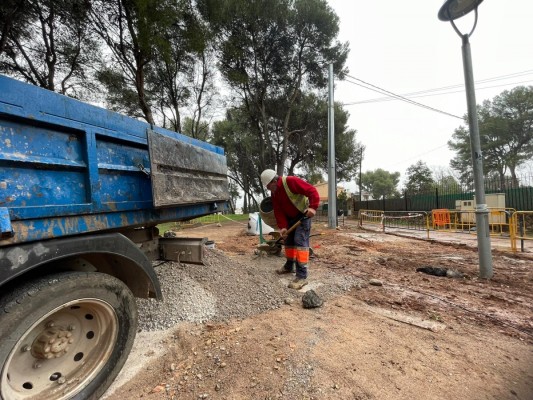 Vila-real ultima una nueva mejora del Termet con el soterramiento de líneas y la retirada de torres eléctricas
