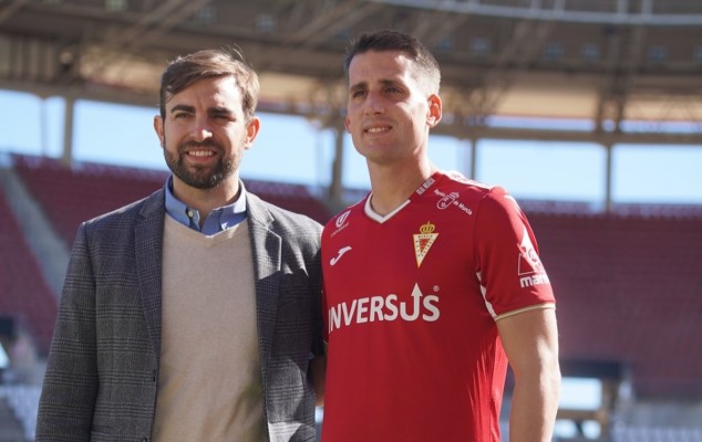 Juanto Ortuño, en el Murcia: 