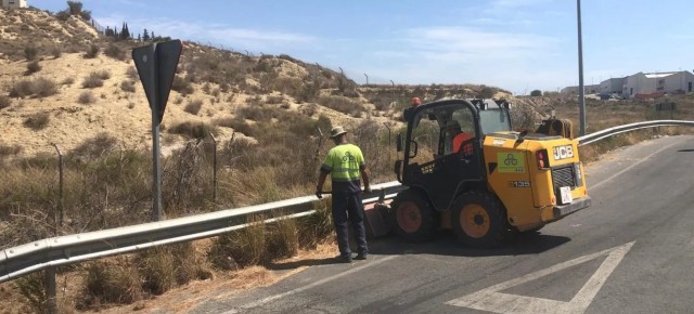 Molina de Segura se prepara para contener daños ante futuras lluvias torrenciales
