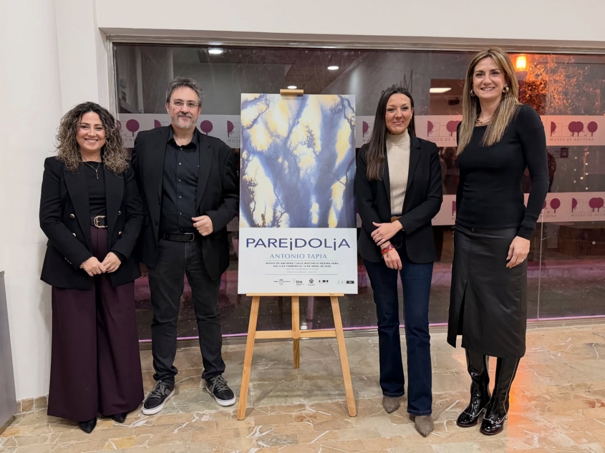 ¿Y tú, qué ves?: Antonio Tapia expone 'Pareidolia' en el Museo de Archena