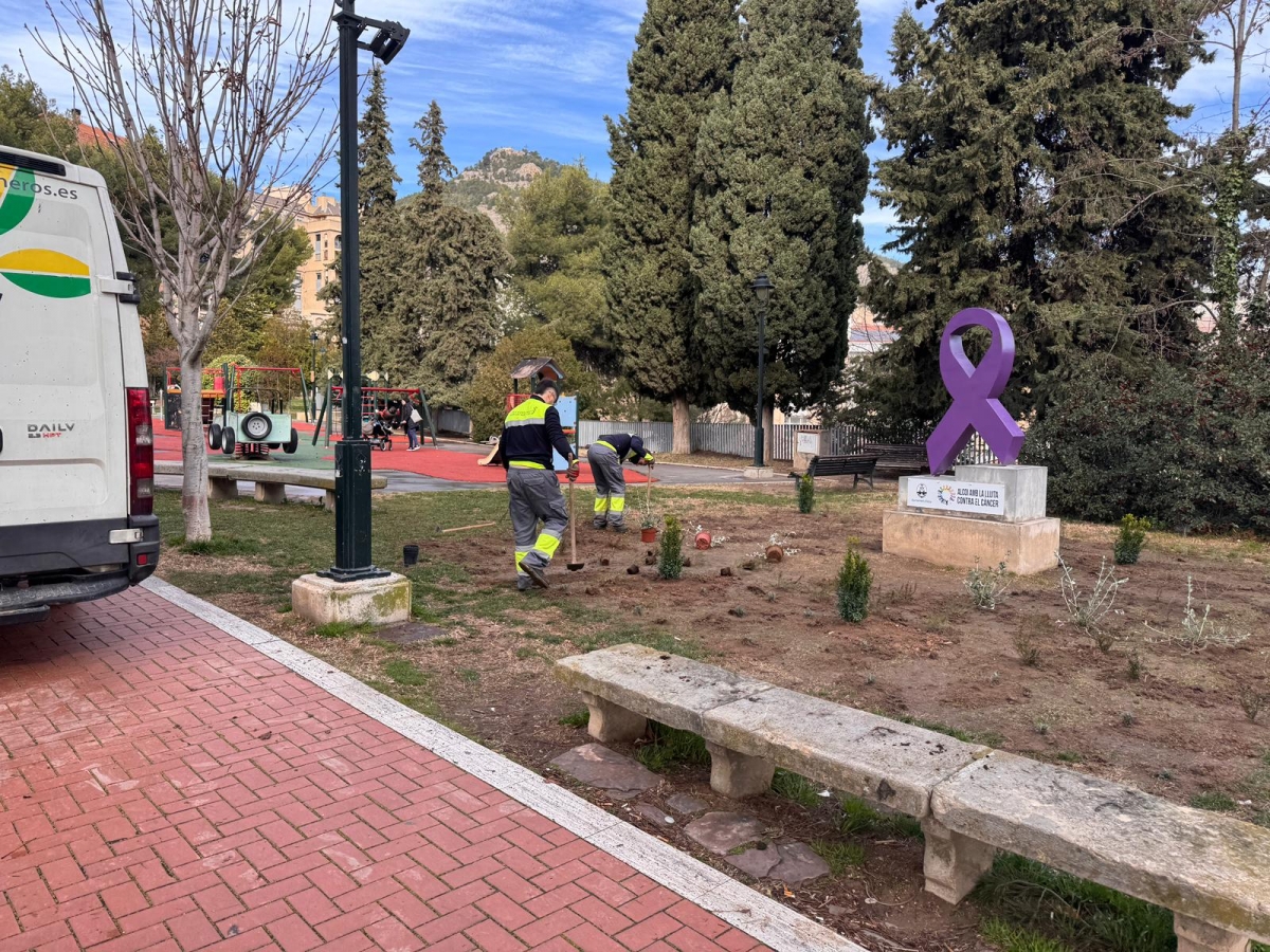 Alcoy empieza a plantar 3.000 árboles y arbustos para renaturalizar calles, parques y jardines
