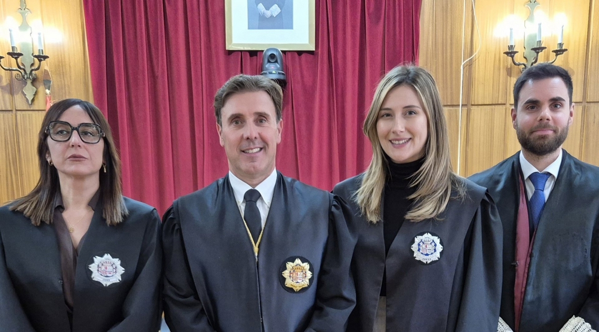 Tres nuevos jueces se incorporan a la plantilla judicial de la Región de Murcia