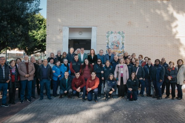 Castelló remodela el centro cívico de San Lorenzo con la ayuda de los alumnos del taller de Tetuán XIV