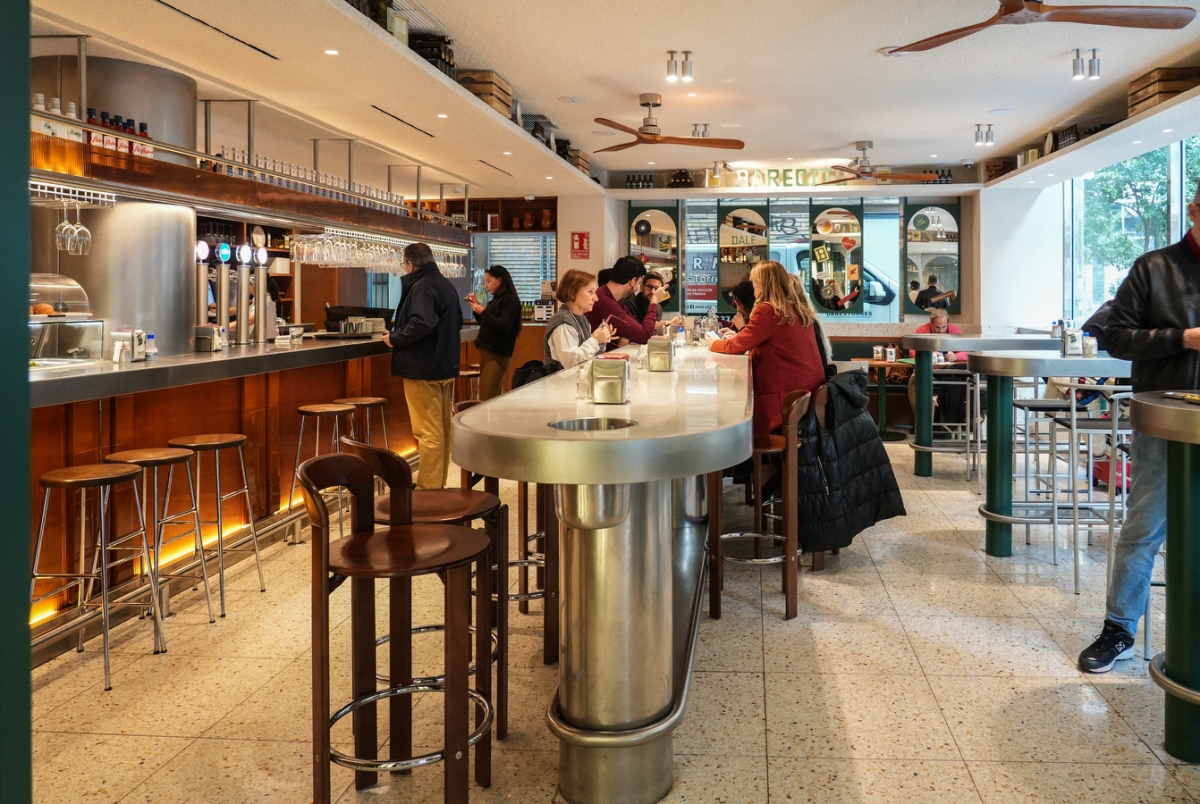 El interior de Barecito.