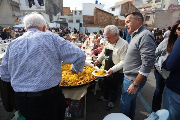 Más de 1.000 personas celebran en Burriana una multitudinaria 