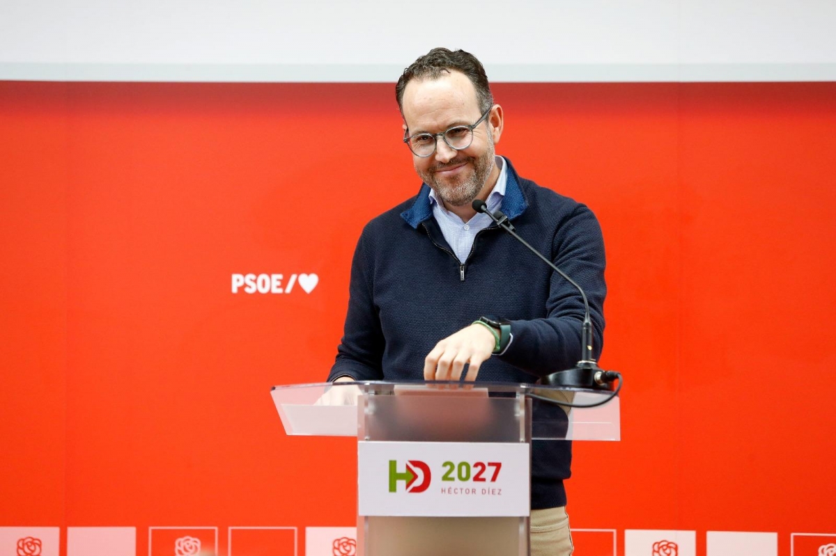 Héctor Díez oficializa su propósito de ser el candidato del PSOE a la Alcaldía de Elche