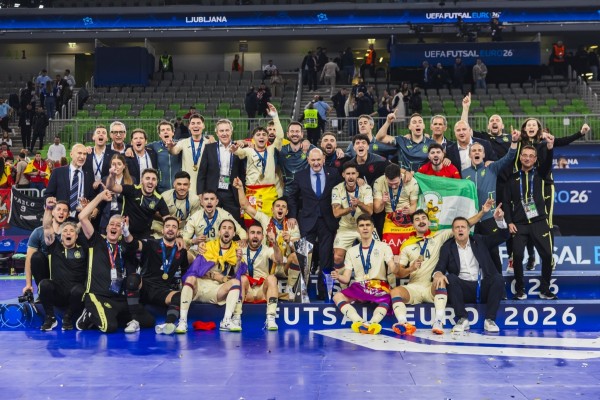 Chemi, Mellado y Ricardo Mayor, tres murcianos campeones de Europa