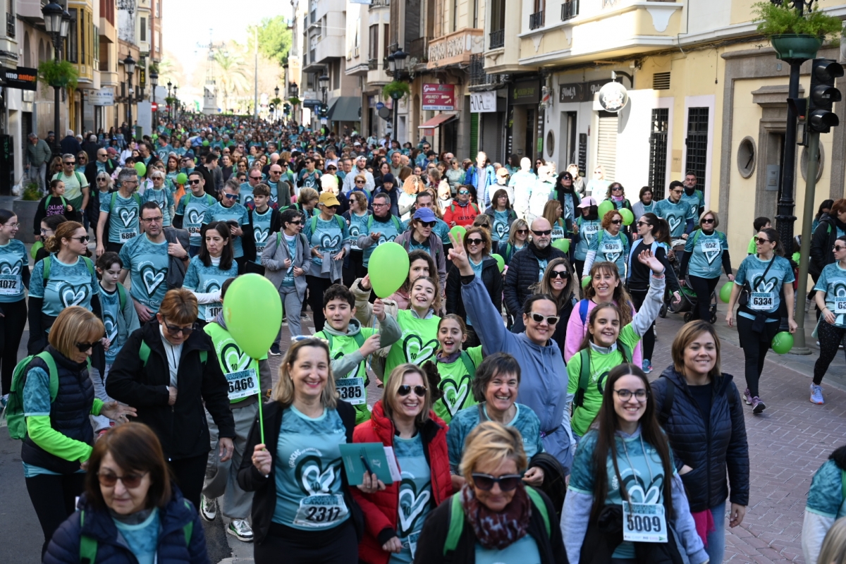 Las imágenes de la Marcha Contra el Cáncer de Castelló 