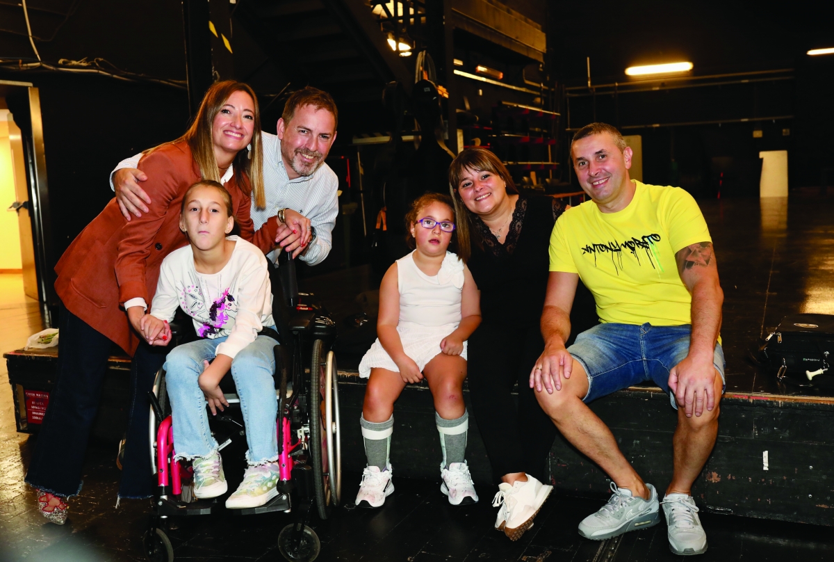 Familias de niños enfermos de CTNNB1 en el Festival RenHacer.